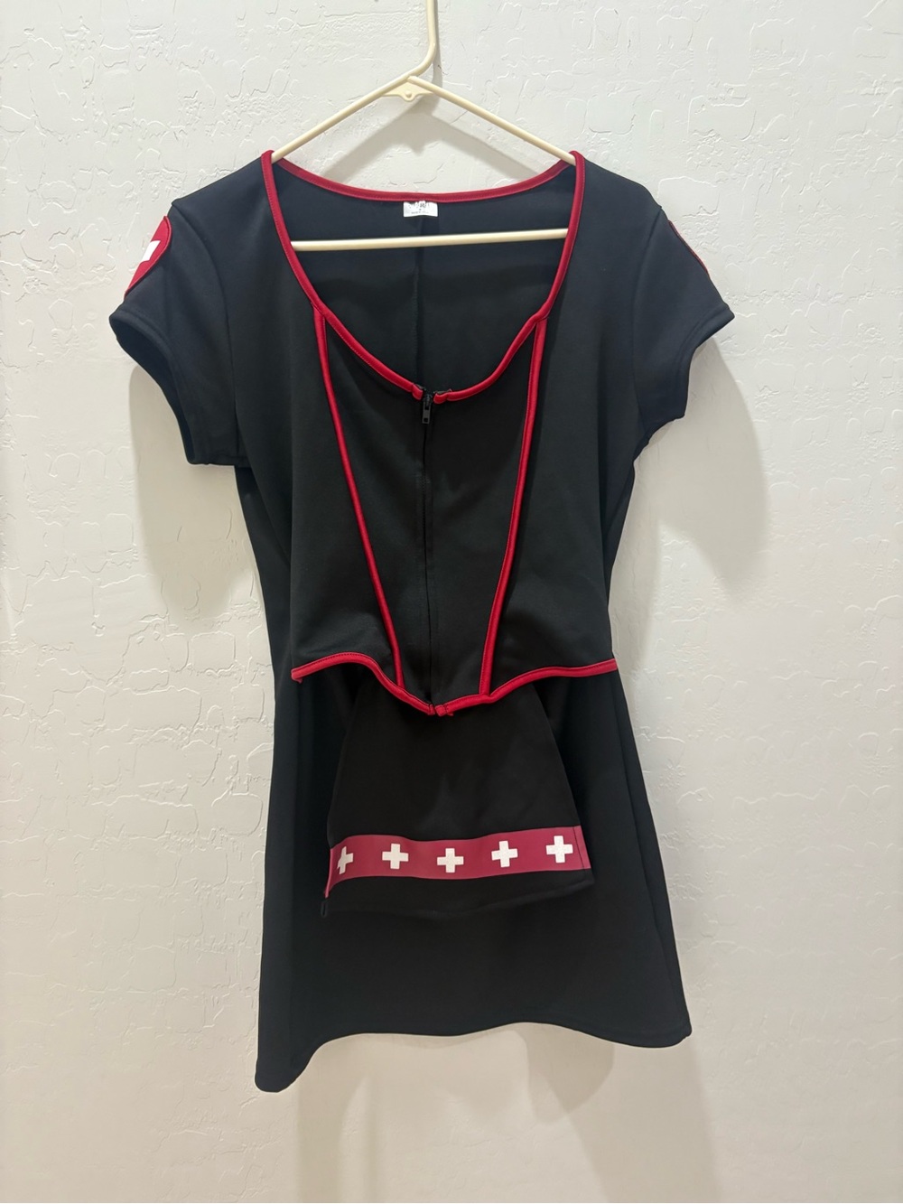 Black Nurse Costume Halloween